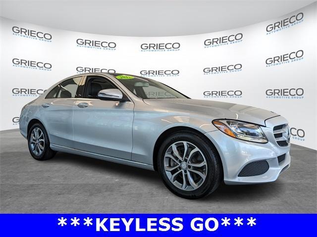 used 2017 Mercedes-Benz C-Class car, priced at $17,500
