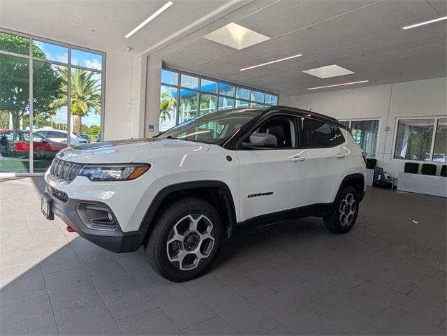 used 2022 Jeep Compass car, priced at $16,000