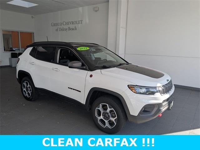 used 2022 Jeep Compass car, priced at $16,000