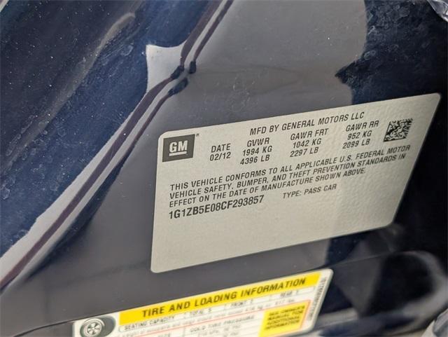 used 2012 Chevrolet Malibu car, priced at $6,500