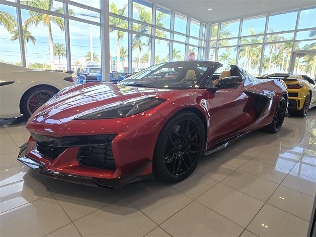 new 2025 Chevrolet Corvette car, priced at $143,645