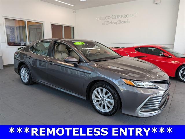 used 2022 Toyota Camry car, priced at $19,500