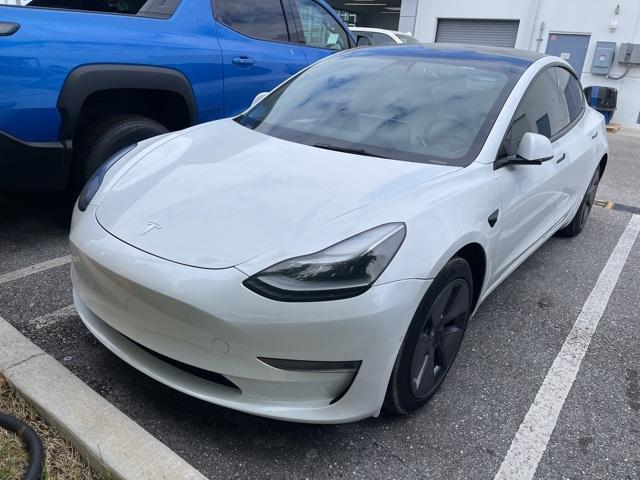 used 2022 Tesla Model 3 car, priced at $27,384