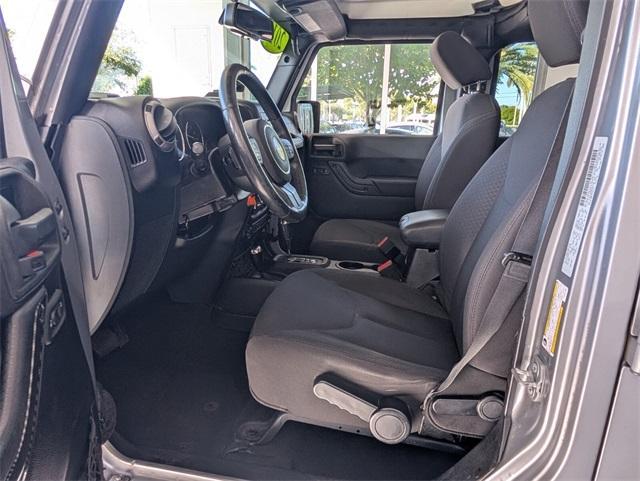 used 2015 Jeep Wrangler Unlimited car, priced at $16,932