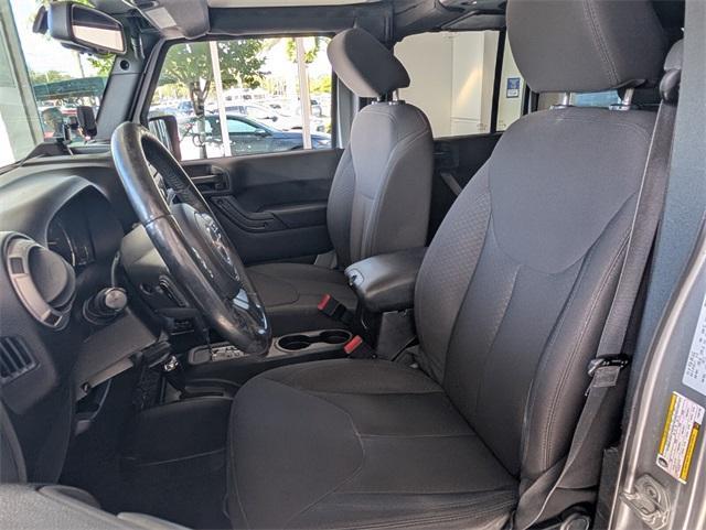 used 2015 Jeep Wrangler Unlimited car, priced at $16,932