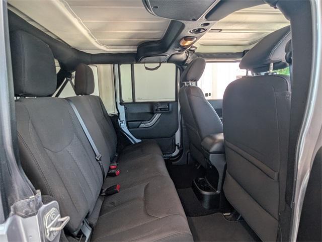 used 2015 Jeep Wrangler Unlimited car, priced at $16,932