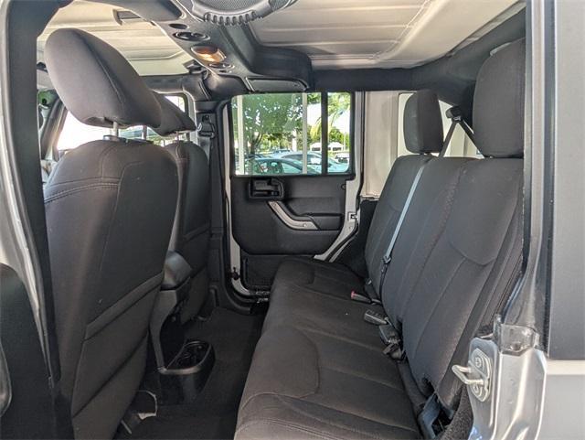 used 2015 Jeep Wrangler Unlimited car, priced at $16,932