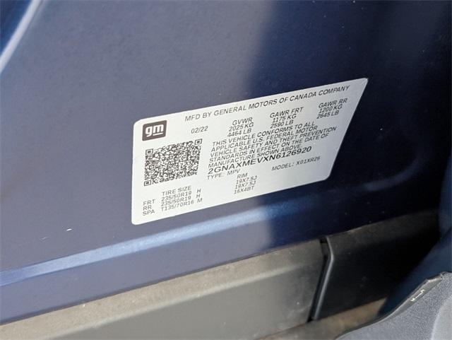 used 2022 Chevrolet Equinox car, priced at $21,975