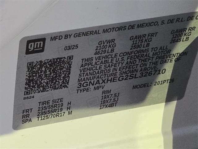 new 2025 Chevrolet Equinox car, priced at $25,847