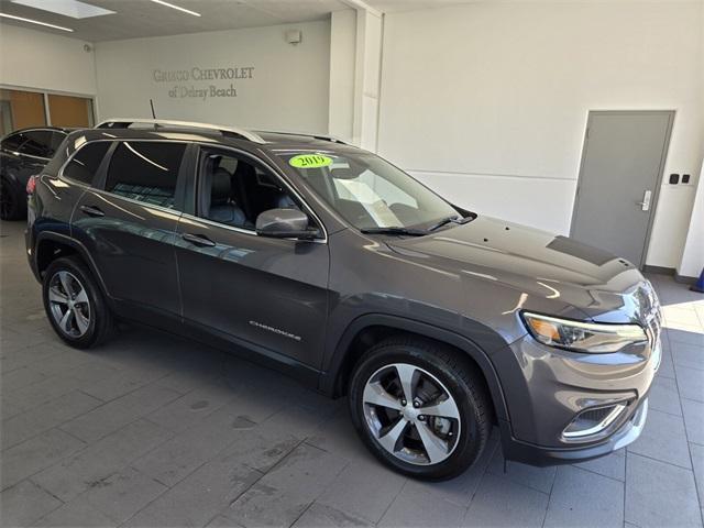 used 2019 Jeep Cherokee car, priced at $14,497