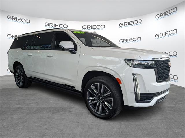 used 2022 Cadillac Escalade ESV car, priced at $73,158