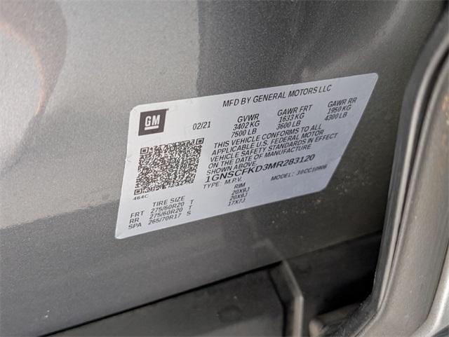 used 2021 Chevrolet Suburban car, priced at $39,750