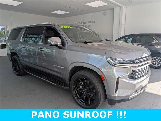used 2021 Chevrolet Suburban car, priced at $39,750