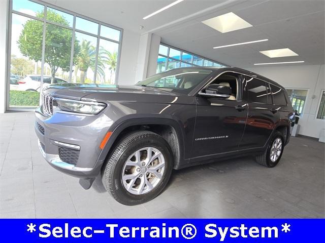 used 2022 Jeep Grand Cherokee L car, priced at $30,186