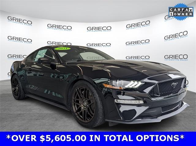 used 2021 Ford Mustang car, priced at $37,467