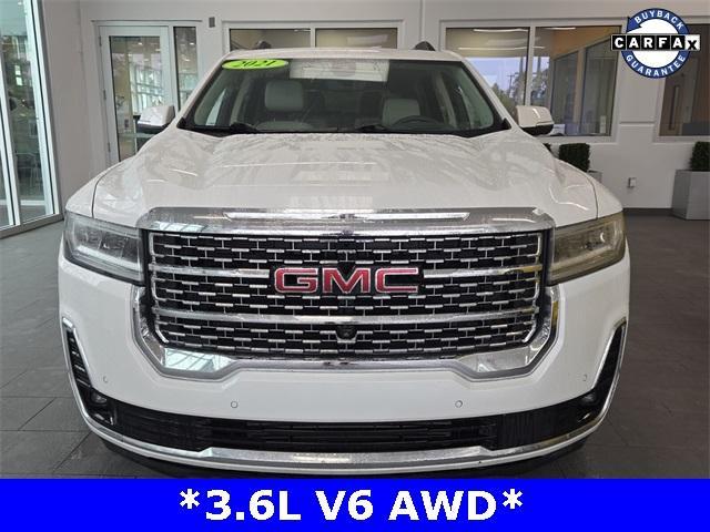 used 2021 GMC Acadia car, priced at $29,958