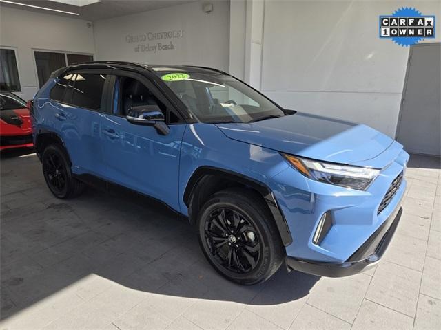 used 2022 Toyota RAV4 Hybrid car, priced at $29,291