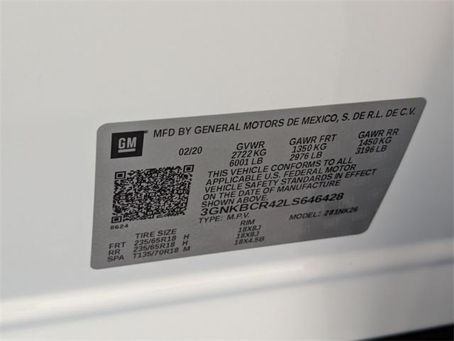 used 2020 Chevrolet Blazer car, priced at $18,000