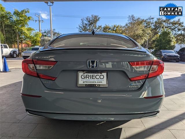 used 2022 Honda Accord Hybrid car, priced at $25,791