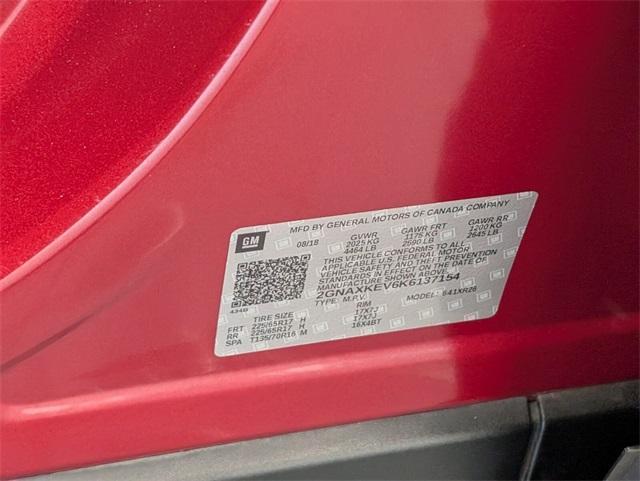 used 2019 Chevrolet Equinox car, priced at $13,522