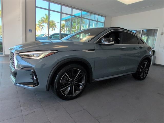 used 2023 INFINITI QX55 car, priced at $30,500