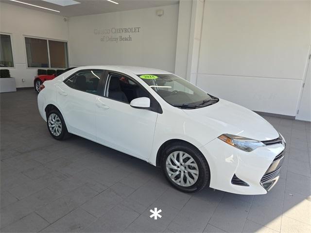 used 2018 Toyota Corolla car, priced at $11,053