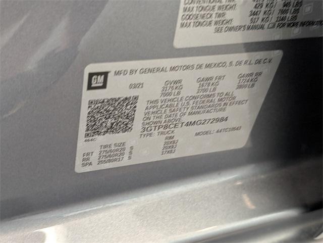 used 2021 GMC Sierra 1500 car, priced at $37,406