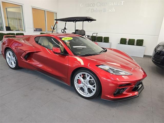 used 2023 Chevrolet Corvette car, priced at $71,227