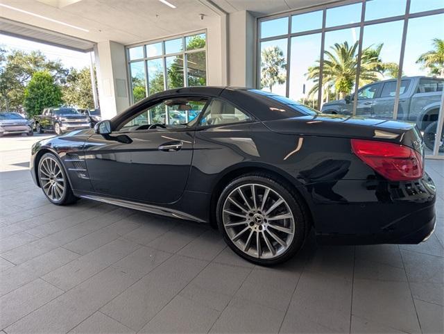 used 2018 Mercedes-Benz SL 550 car, priced at $59,344