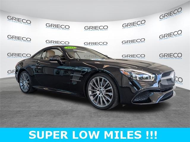 used 2018 Mercedes-Benz SL 550 car, priced at $59,344