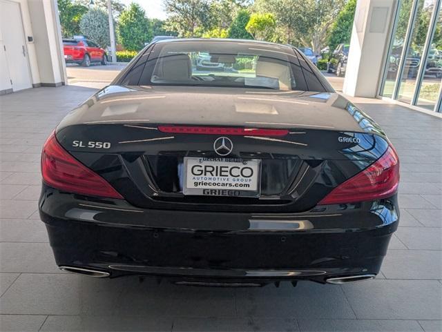 used 2018 Mercedes-Benz SL 550 car, priced at $59,344