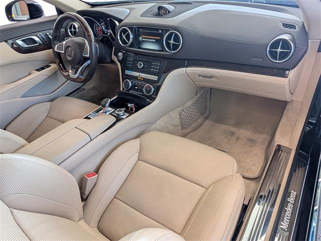 used 2018 Mercedes-Benz SL 550 car, priced at $59,344