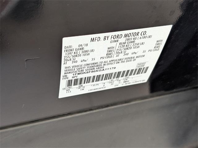 used 2019 Ford Explorer car, priced at $16,000