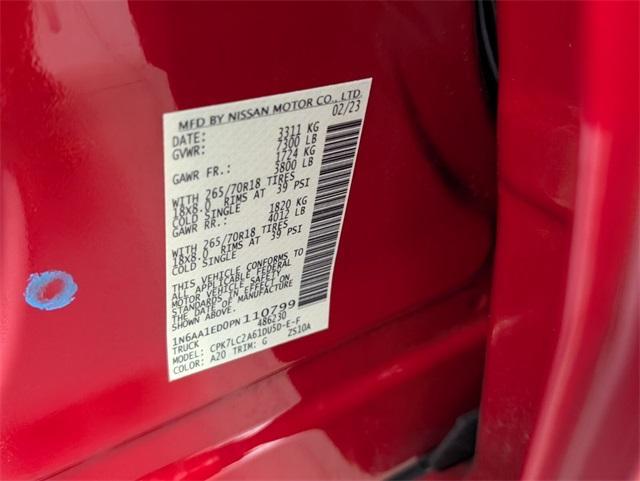 used 2023 Nissan Titan car, priced at $39,975