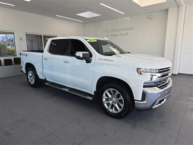 used 2021 Chevrolet Silverado 1500 car, priced at $35,500