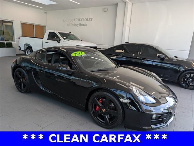 used 2014 Porsche Cayman car, priced at $48,106