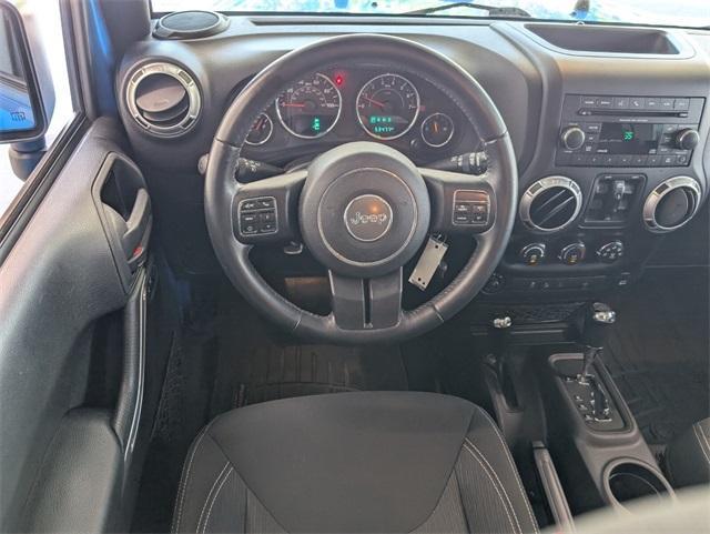 used 2015 Jeep Wrangler Unlimited car, priced at $22,975