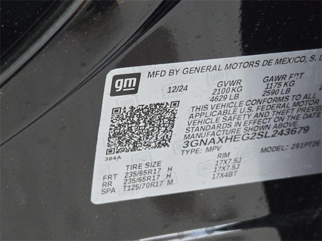 new 2025 Chevrolet Equinox car, priced at $25,260
