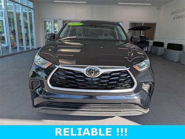 used 2020 Toyota Highlander car, priced at $23,500