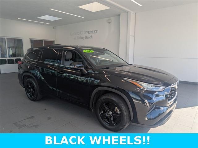 used 2020 Toyota Highlander car, priced at $23,500