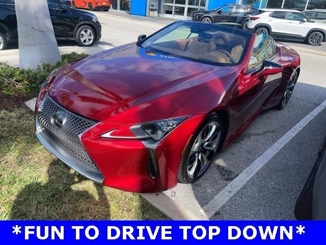 used 2021 Lexus LC 500 car, priced at $79,850