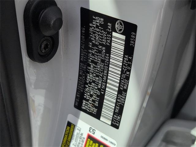 used 2022 Toyota Camry car, priced at $25,000