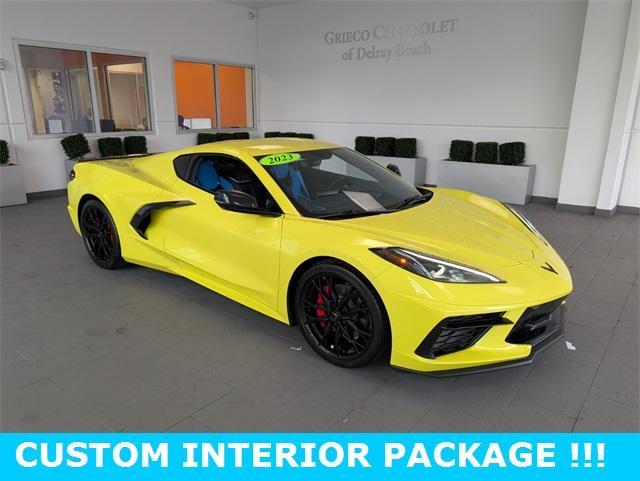 used 2023 Chevrolet Corvette car, priced at $74,000