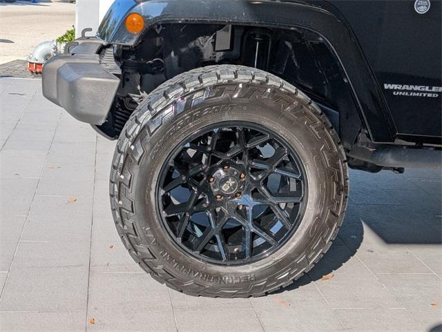used 2017 Jeep Wrangler Unlimited car, priced at $26,000