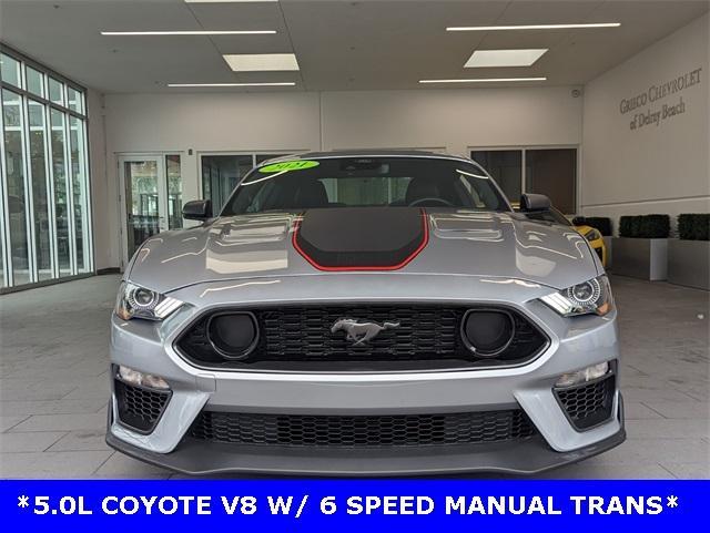 used 2021 Ford Mustang car, priced at $52,187