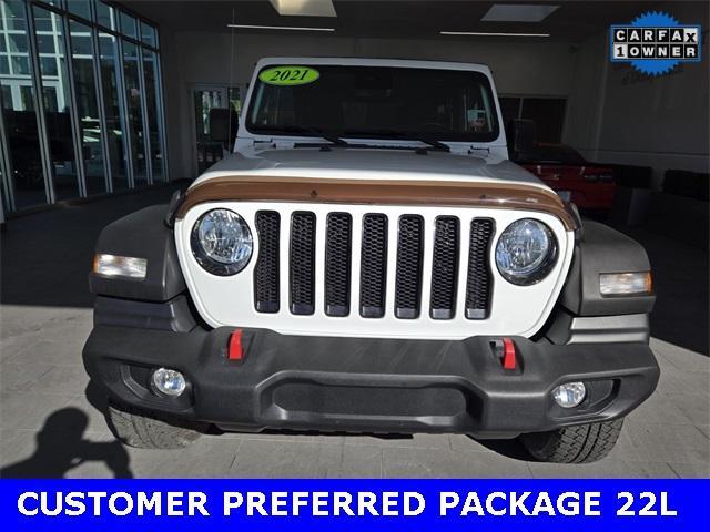 used 2021 Jeep Wrangler Unlimited car, priced at $31,795