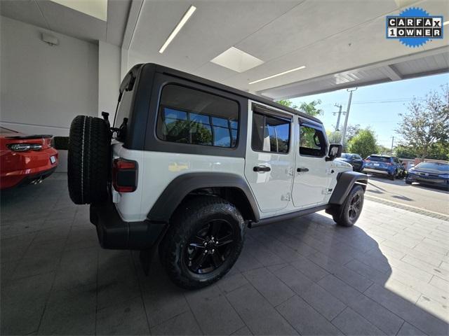 used 2021 Jeep Wrangler Unlimited car, priced at $31,795