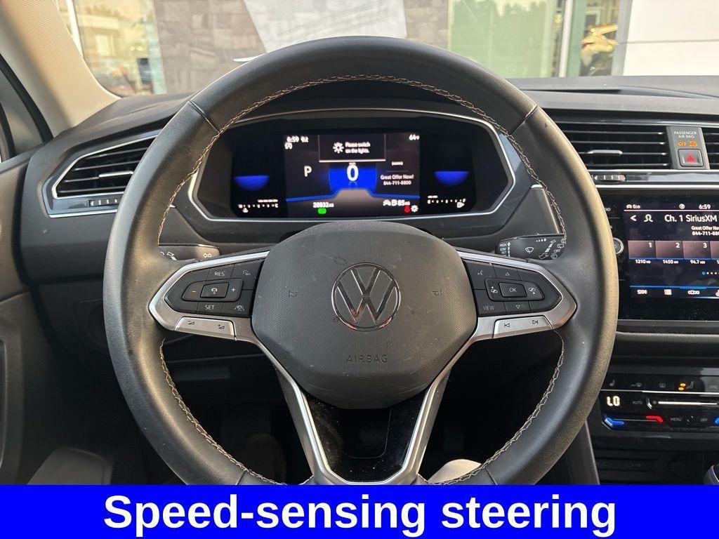 used 2022 Volkswagen Tiguan car, priced at $24,217
