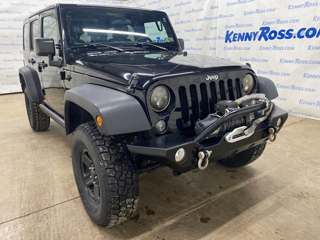 used 2016 Jeep Wrangler Unlimited car, priced at $18,281