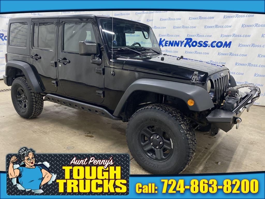 used 2016 Jeep Wrangler Unlimited car, priced at $18,281